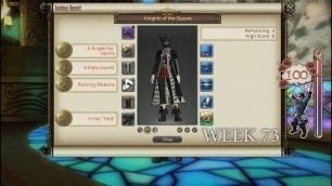 'FFXIV: Fashion Report Friday - Week 73 - Theme : Knights of the Square'