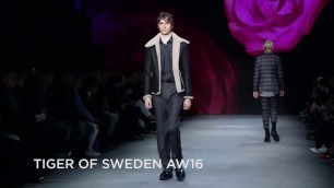 'Tiger of Sweden Fall/Winter 2016/2017 Menswear Collection - London Fashion Week'