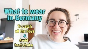 'What to wear in Germany - Winter, Spring, Summer & Fall 2020'