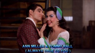 'ANN MILLER & TOMMY RALL 1953 Always true to you'