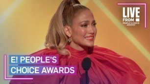 'Jennifer Lopez Surprised by Nicole Kidman & More at 2020 PCAs | E! People’s Choice Awards'