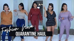 'Huge Quarantine Fashion Nova Haul | Ashlynn Cleveland'