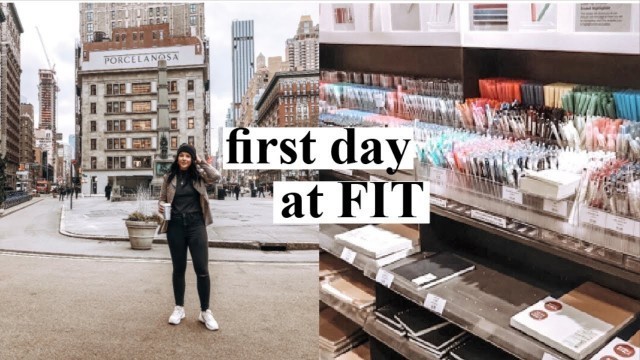 'FIRST DAY OF CLASSES | Fashion Institute of Technology, NYC'