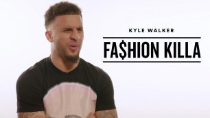 'Kyle Walker plays Fashion Killa 