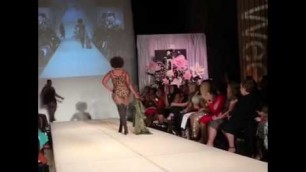 'Fashion show with plus size models BBW Beautiful Black Women'