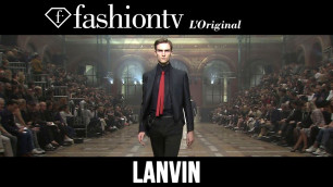 'Lanvin Men Spring/Summer 2015 | Paris Men\'s Fashion Week | FashionTV'
