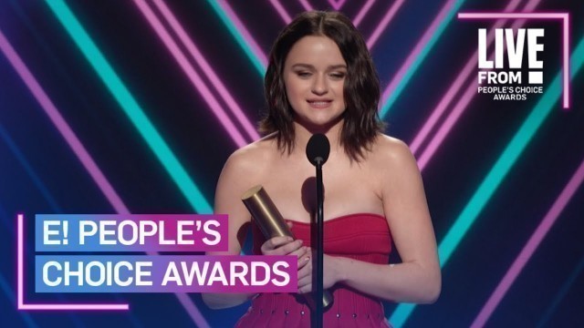 'Joey King Reveals \"Kissing Booth 3\" Is Coming at 2020 E! PCAs | E! People’s Choice Awards'