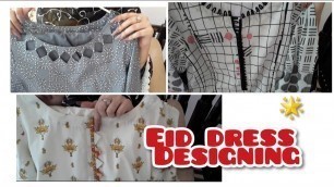 'EID DRESS DESIGNING Ideas 2020 | EID SHOPPING HAUL 2020 | Shopping in Lockdown'