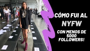 'Cómo ir al New York Fashion Week'