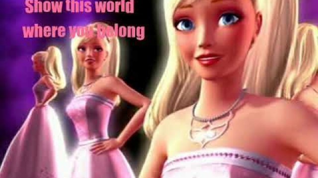 'Get your sparkle on | Barbie lyrics song | Barbie in a fashion fairytale'