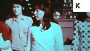 'Early 1970s Japan, Tokyo Street Style, Fashion, Archive Footage'