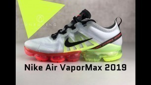 'Nike Air Vapormax 2019 ‘Black-Volt’ | UNBOXING & ON FEET | fashion shoes | 2019'