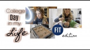 'College Day in my Life: The Fashion Institute of Technology I VLOG'