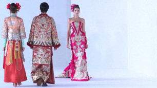 'Guo Pei Ci Couture 2013 Fashion Show - #DigitalFashionWeek Singapore 2012'