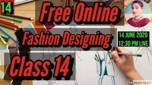'Free Online Fashion Designing Course With Certificate Class 14'