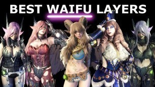 'Best Waifu Layer Mix Sets You Need For Iceborne Console Monster Hunter World MHW'