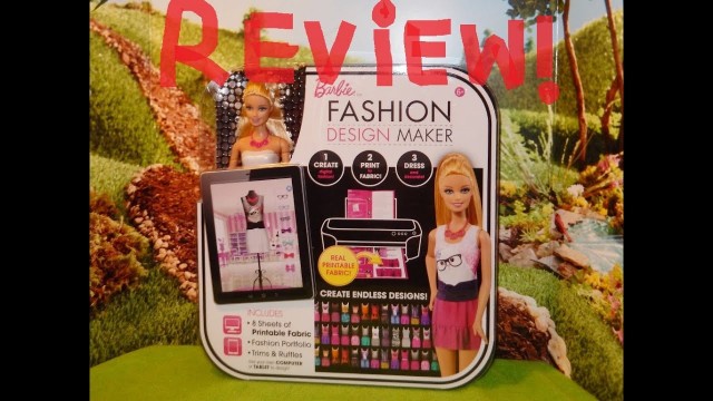 'Barbie Fashion Design Maker Review Step By Step!'
