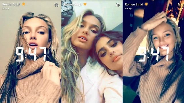 '[Victoria\'s Secret Angel] Romee Strijd ► Snapchat Story ◄ November 28th 2016'