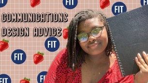 'advice for communication design students | fashion institute technology ~ joidesireeberry 