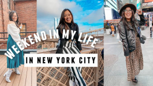 'WEEKEND IN MY LIFE: NEW YORK FASHION WEEK 2020 VLOG'