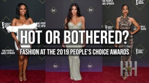 'Hot Or Bothered? Fashion At The 2019 People\'s Choice Awards'