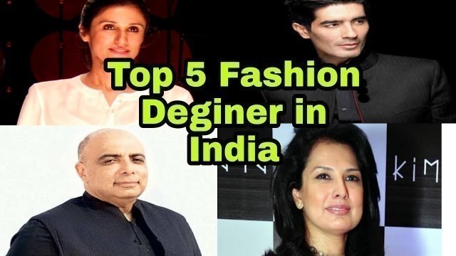 'Top 5 Famous Fashion Designers In India||SATYA\'S LOOKBOOK||'
