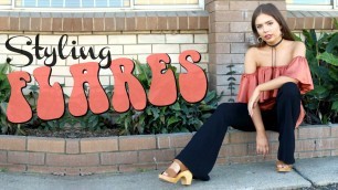 'How to Style Flares | Modern 70s Lookbook'