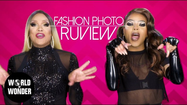 'FASHION PHOTO RUVIEW: Drag Race UK Promo Looks with Mariah and Vanjie!'