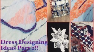 'Summer Dress Designing Ideas ||Latest Dress Designing Simple And Elegant Designs Part 2 ||2020 Ideas'