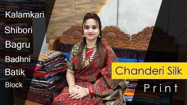 'Printed Chanderi Silk Collection (17th February) - 17FC'