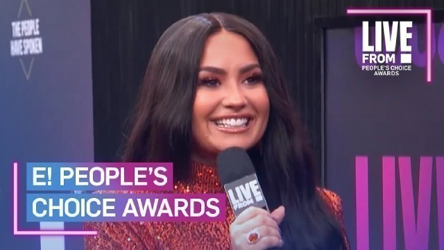 'Demi Lovato\'s \"Full-Circle Moment\" at 2020 PCAs | E! People’s Choice Awards'