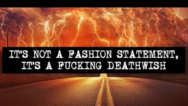 'IT\'S NOT A FASHION STATEMENT, IT\'S A FUCKING DEATHWISH - MY CHEMICAL ROMANCE (Lyric Video)'