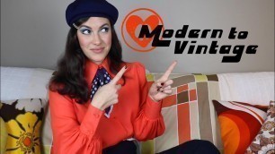'Vintage Wardrobe Staples That Are Currently In Fashion (60s/70s)'