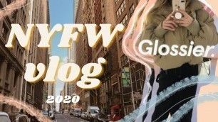 'NYFW 2020 || a vlog one year later lol'