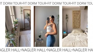 'FIT DORM TOUR 2020 • Fashion Institute of Technology • Nagler Hall'
