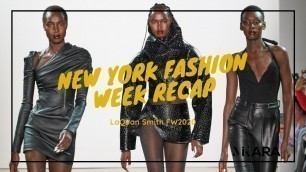'LaQuan Smith | New York Fashion Week Fall/Winter 2020 RECAP | MiKARA REID'