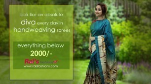 'Look Like An Absolute Diva Every Day In Rai\'s Fashions Sarees (25th August) - 25AN'