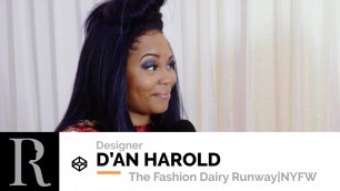 'Designer D\'An Harold at The Fashion Diary Runway Show | NYFW'