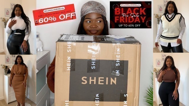 'HUGE SHEIN FALL/WINTER BLACK FRIDAY SALE TRY ON HAUL  | OVER 20+ ITEMS| SAMANTHA KASH'