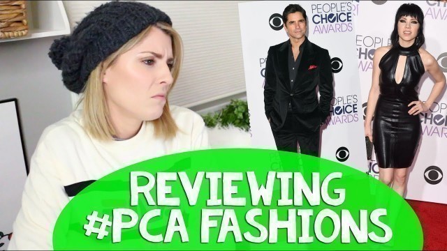 'REVIEWING PEOPLE\'S CHOICE AWARD FASHIONS // Grace Helbig'