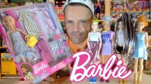 'Barbie Fashions & Accessories Pack: Toys R Us Exclusive WWE MTM Doll Fun Unboxing Review'