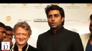 'Abhishek Bachchan With Rohit Bal at Aamby Valley India Bridal Fashion Week 2'