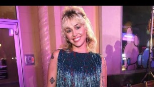 'Miley Cyrus at Gucci fashion show 2021 #mileycyrus #gucci'