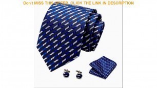 'Review Fashion Designer Blue Ties for Men Luxury Paisley Tie Striped Solid Busness Party Wedding Cl'