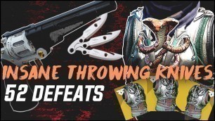 'Old Fashion gameplay, but it\'s also an insane Throwing Knife Flex | *52 Defeats*'