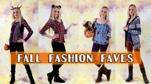 'Fall Fashion Faves! 