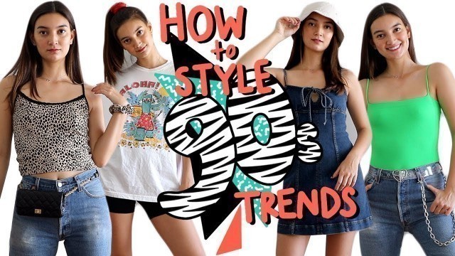 How to Style 90s Trends! | WHAT TO WEAR
