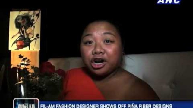 'Fil-Am wows L.A. Fashion week with Pina collection'