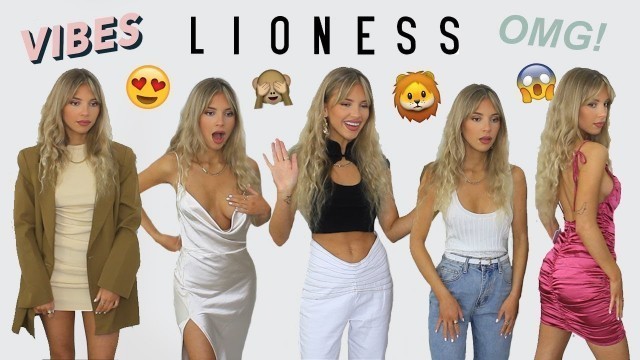 'THE VIBES!! LIONESS FASHION TRY ON HAUL 