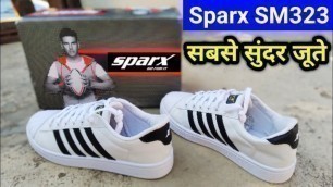 'Sparx sm 323 shoes || Sparx shoes Unboxing || white sneakers mens shoes'